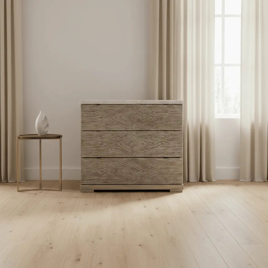Amani Three-Drawer Accent Chest Cabinets & Chests| Hooker