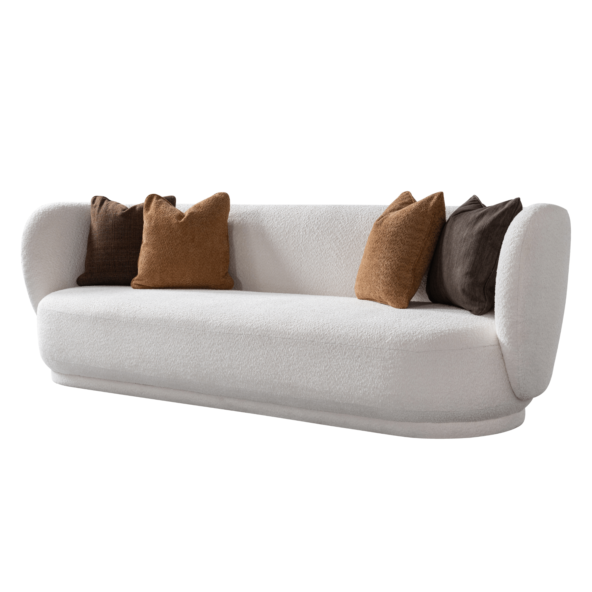 Amani'S Boutique Creamy 4 Seater Sofa XL Sofas| Roots Furniture