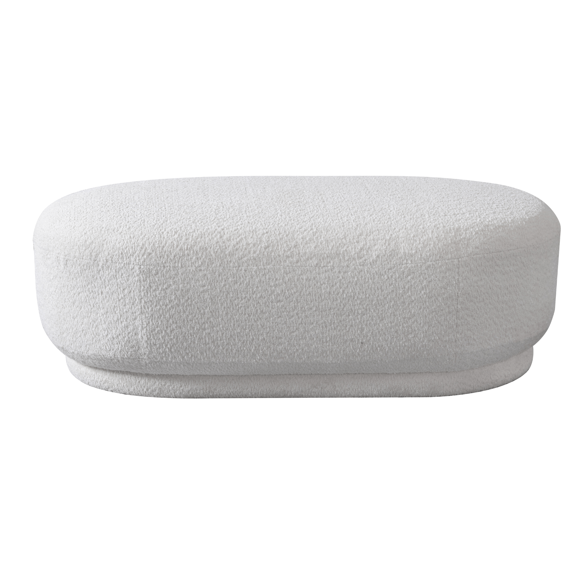 Amani'S Boutique Creamy Ottoman Ottomans| Roots Furniture