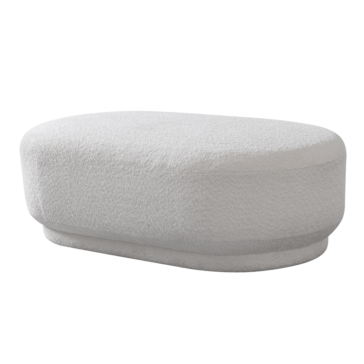 Amani'S Boutique Creamy Ottoman Ottomans| Roots Furniture