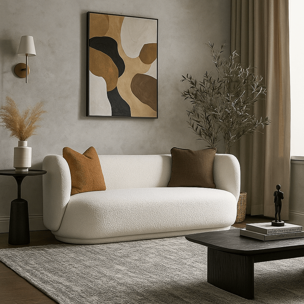 Amani'S Boutique Creamy Sofa Sofas & Loveseats| Roots Furniture