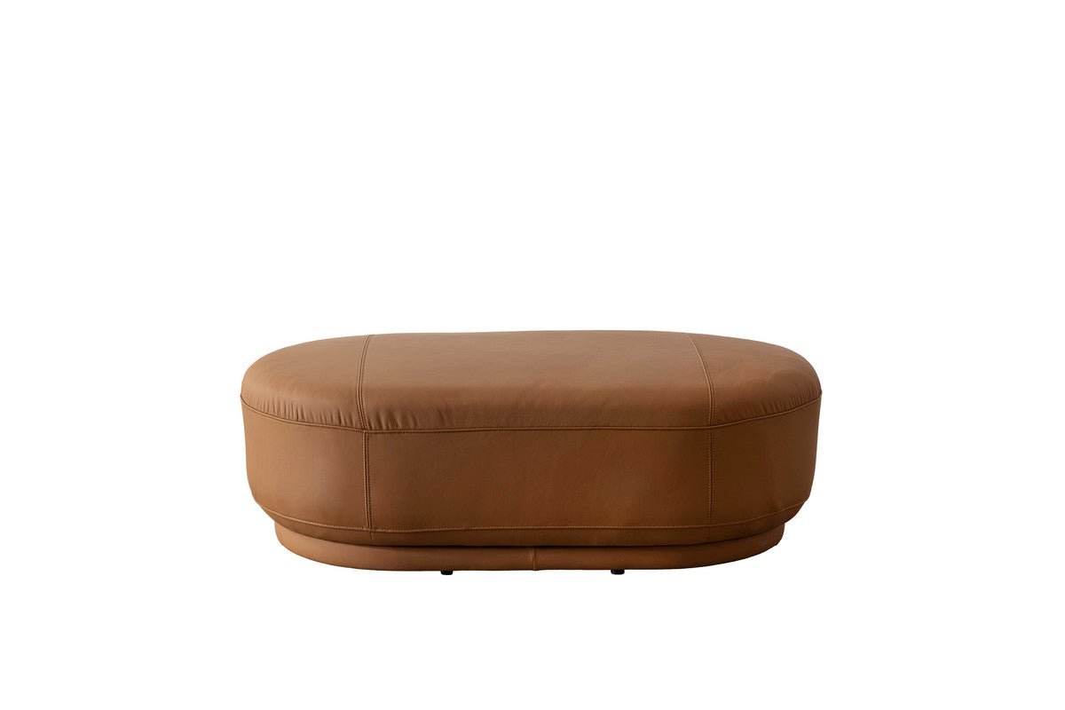 Amani'S Boutique Leather Ottoman Ottomans| Roots Furniture