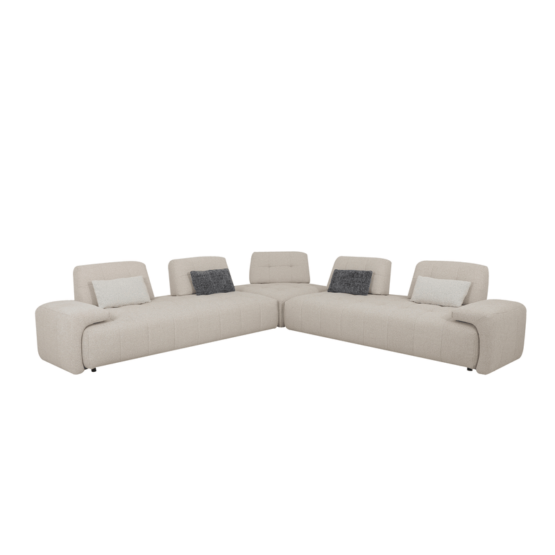 Amara Sand Sectional - Al Rugaib Furniture