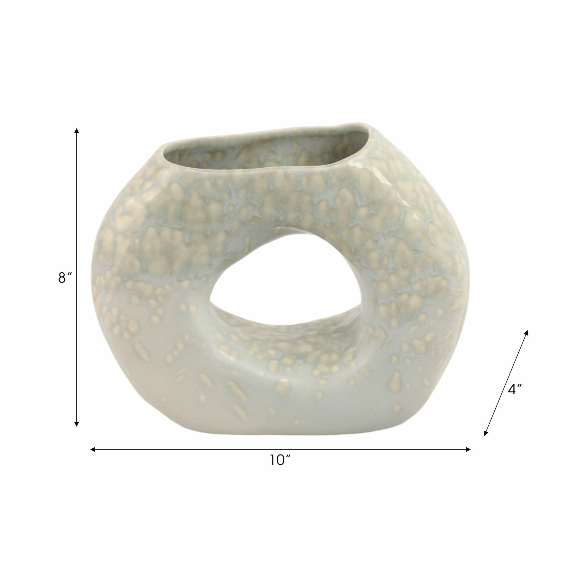 Amarante Abstract Round Portugal Vase Vases and Jars| Sagebrook Home