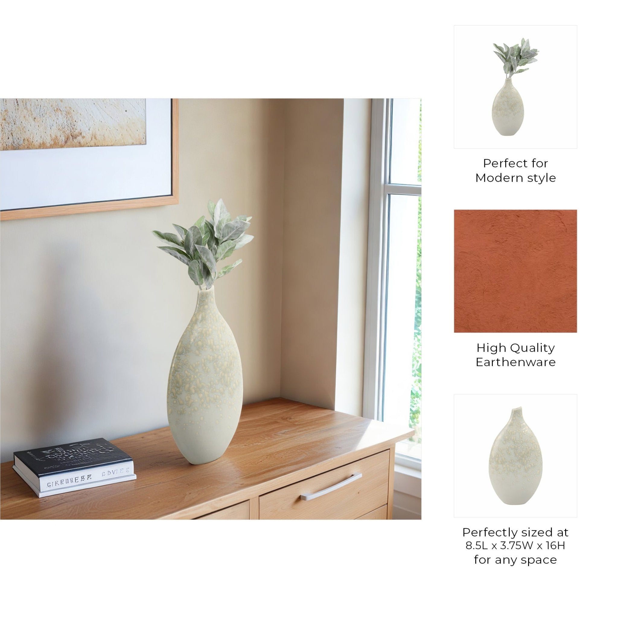 Amarante Portugal Vase Vases and Jars| Sagebrook Home