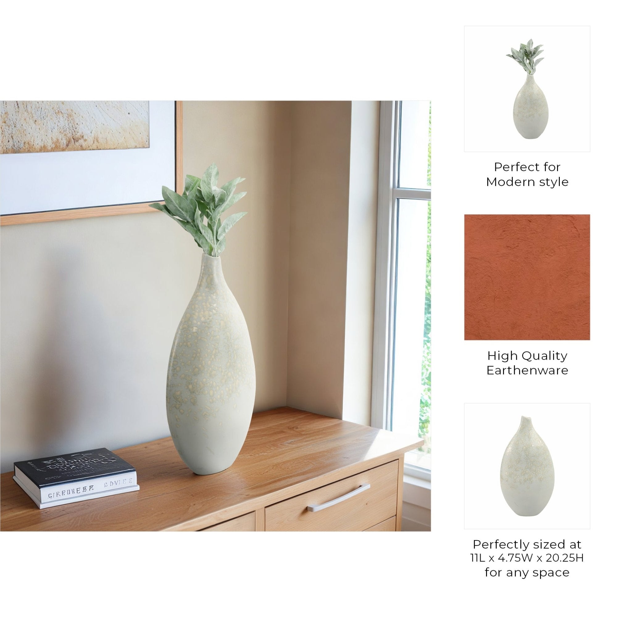Amarante Portugal Vase Vases and Jars| Sagebrook Home