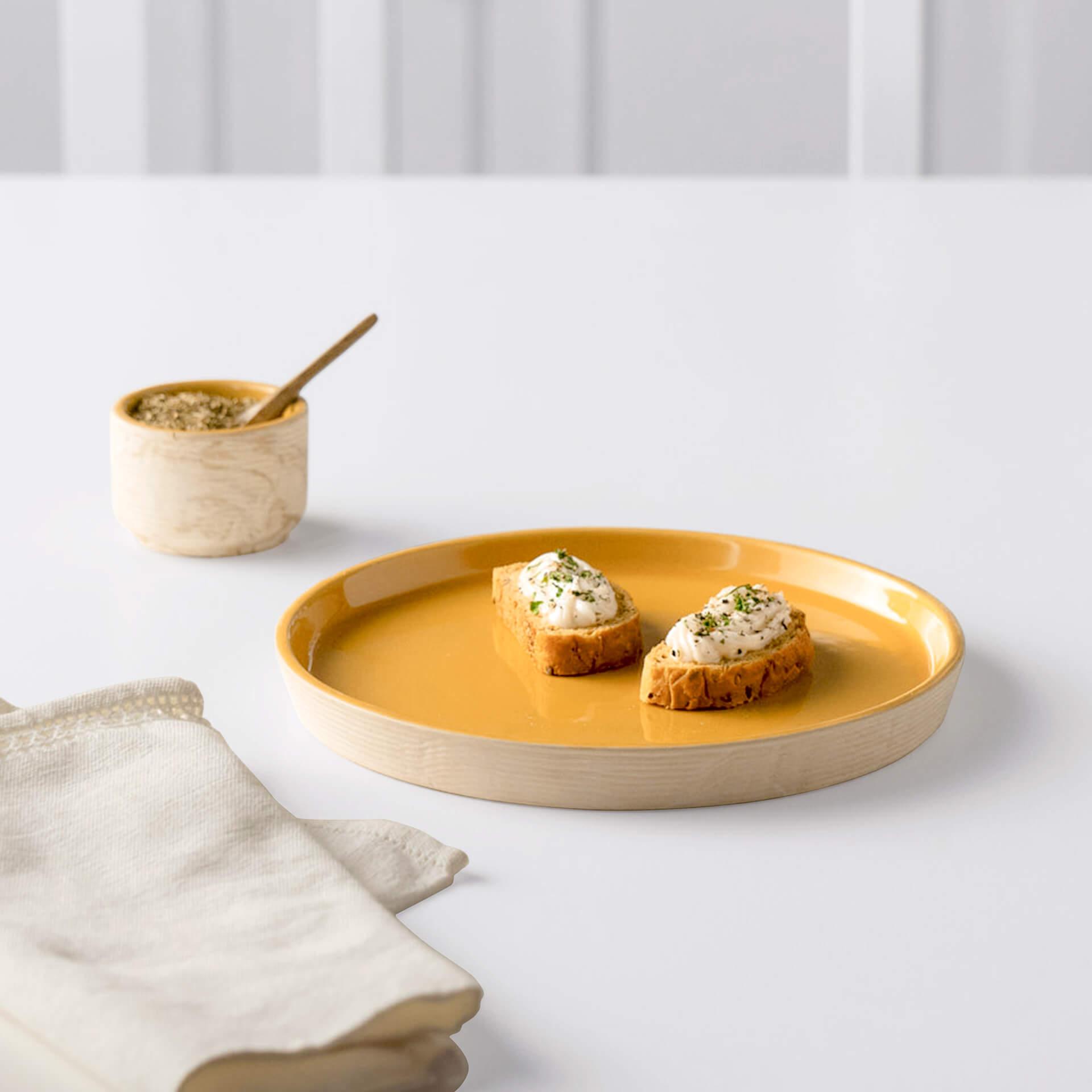 Amber Love Ceramic Dinner Plate Box| Roots Furniture