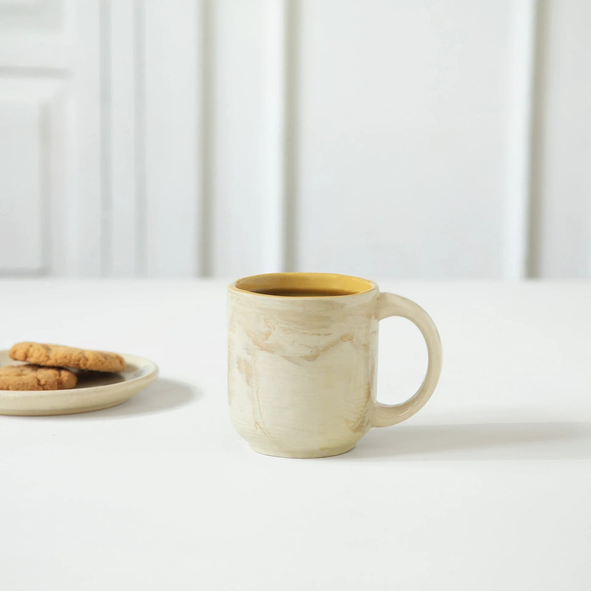 Amber Love Ceramic Mug Set of Four Bottles & Containers| Roots Furniture