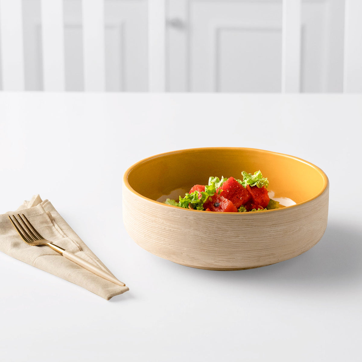 Amber Love Ceramic Salad Bowl Box| Roots Furniture