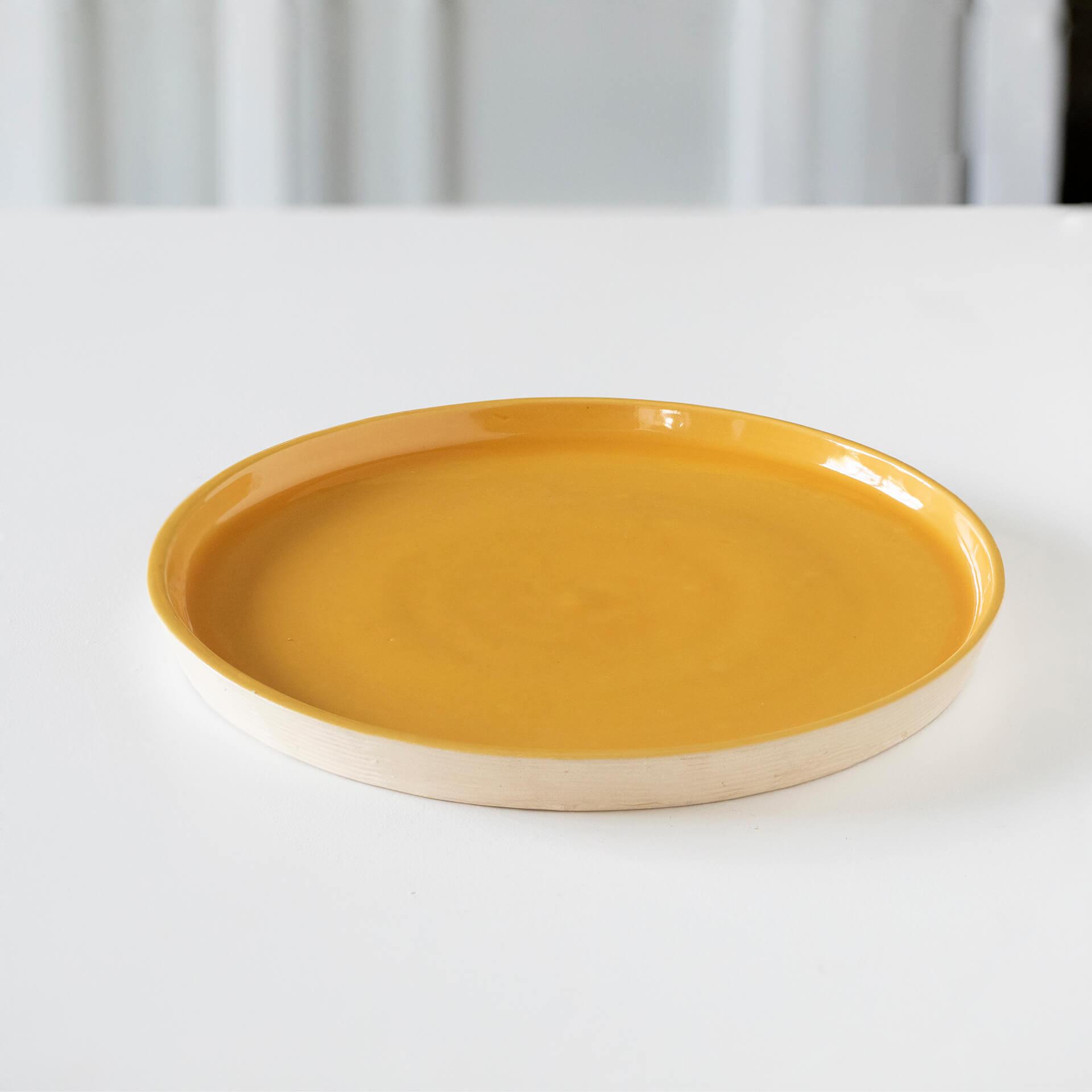 Amber Love Ceramic Side Plate Box| Roots Furniture
