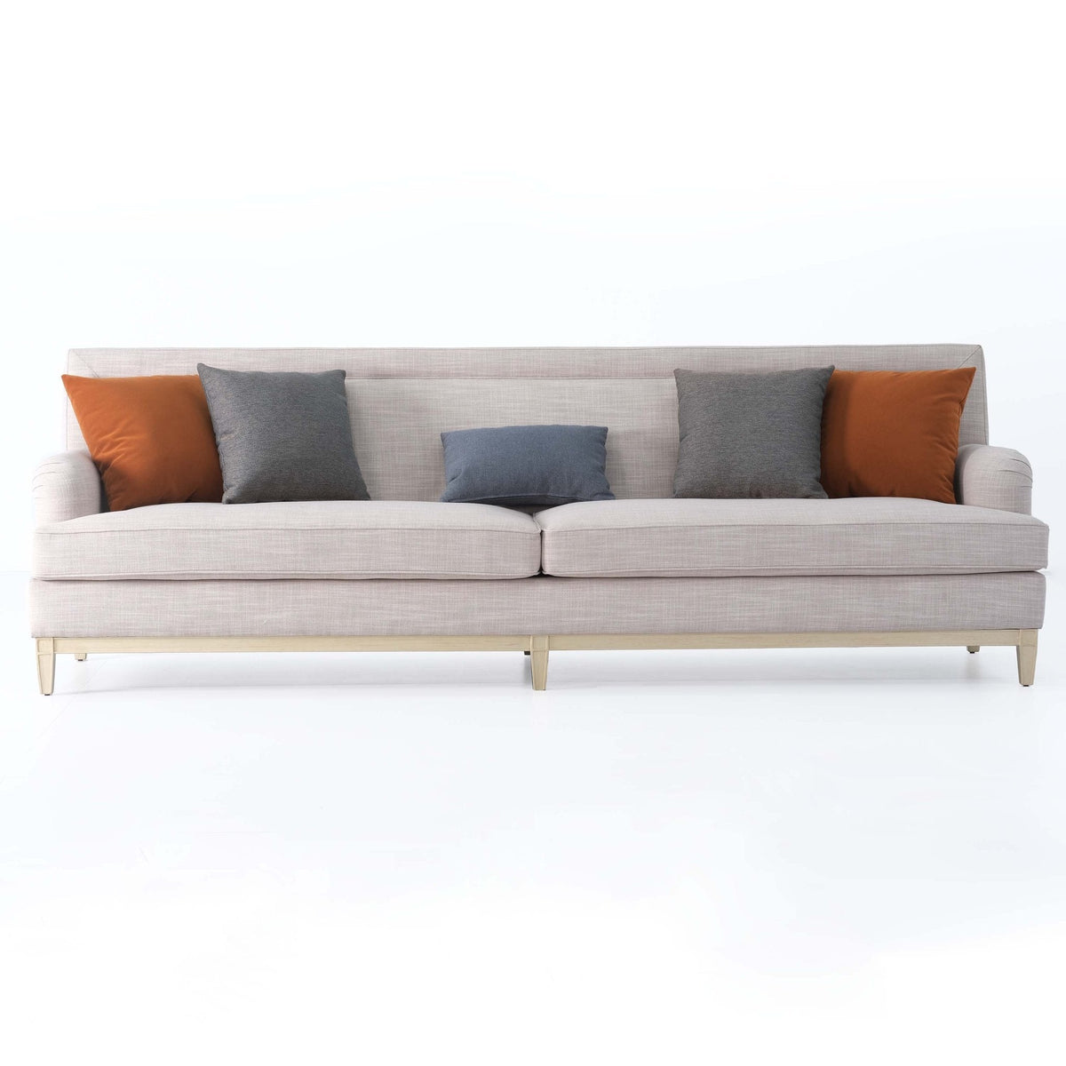 Amelia 4 Seater Sofa (279Cm) - Gray