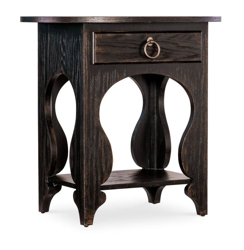 Americana One - Drawer Oval Nightstand - Al Rugaib Furniture