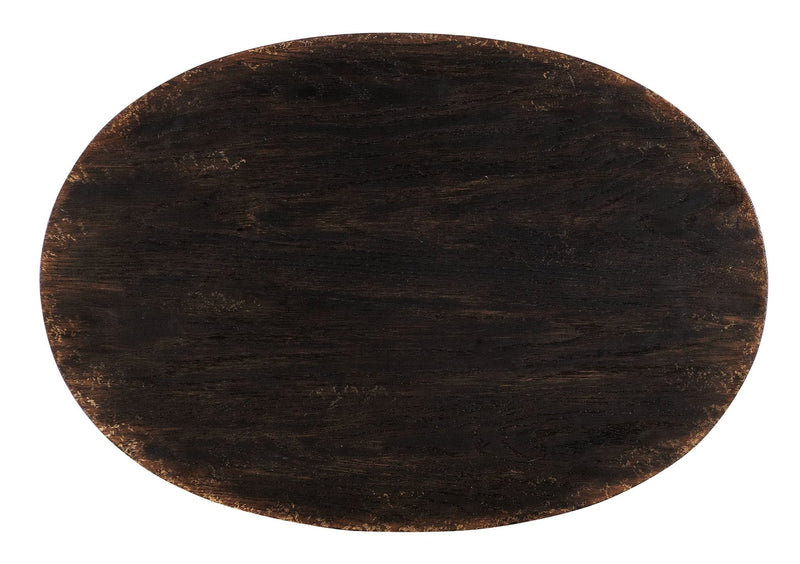 Americana One - Drawer Oval Nightstand - Al Rugaib Furniture