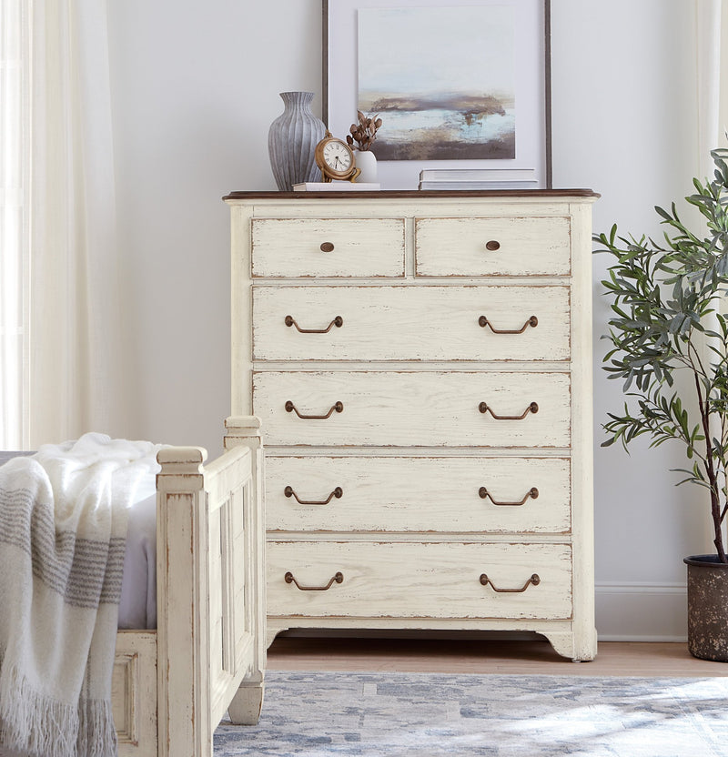 Americana Six - Drawer Chest - Al Rugaib Furniture