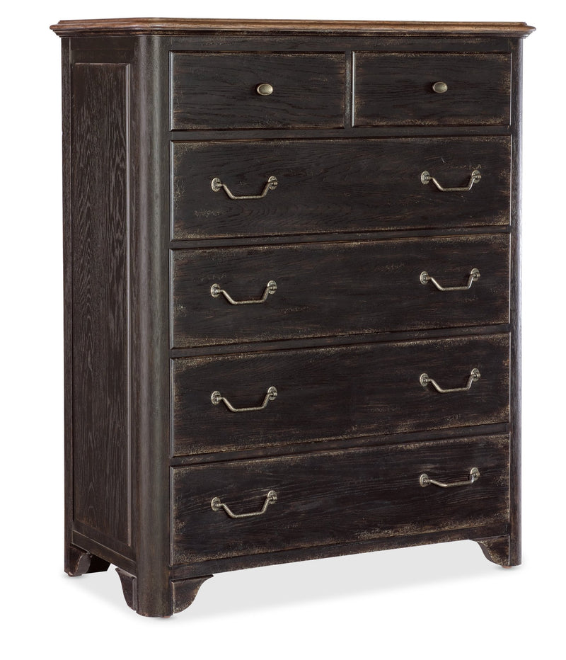Americana Six - Drawer Chest - Al Rugaib Furniture