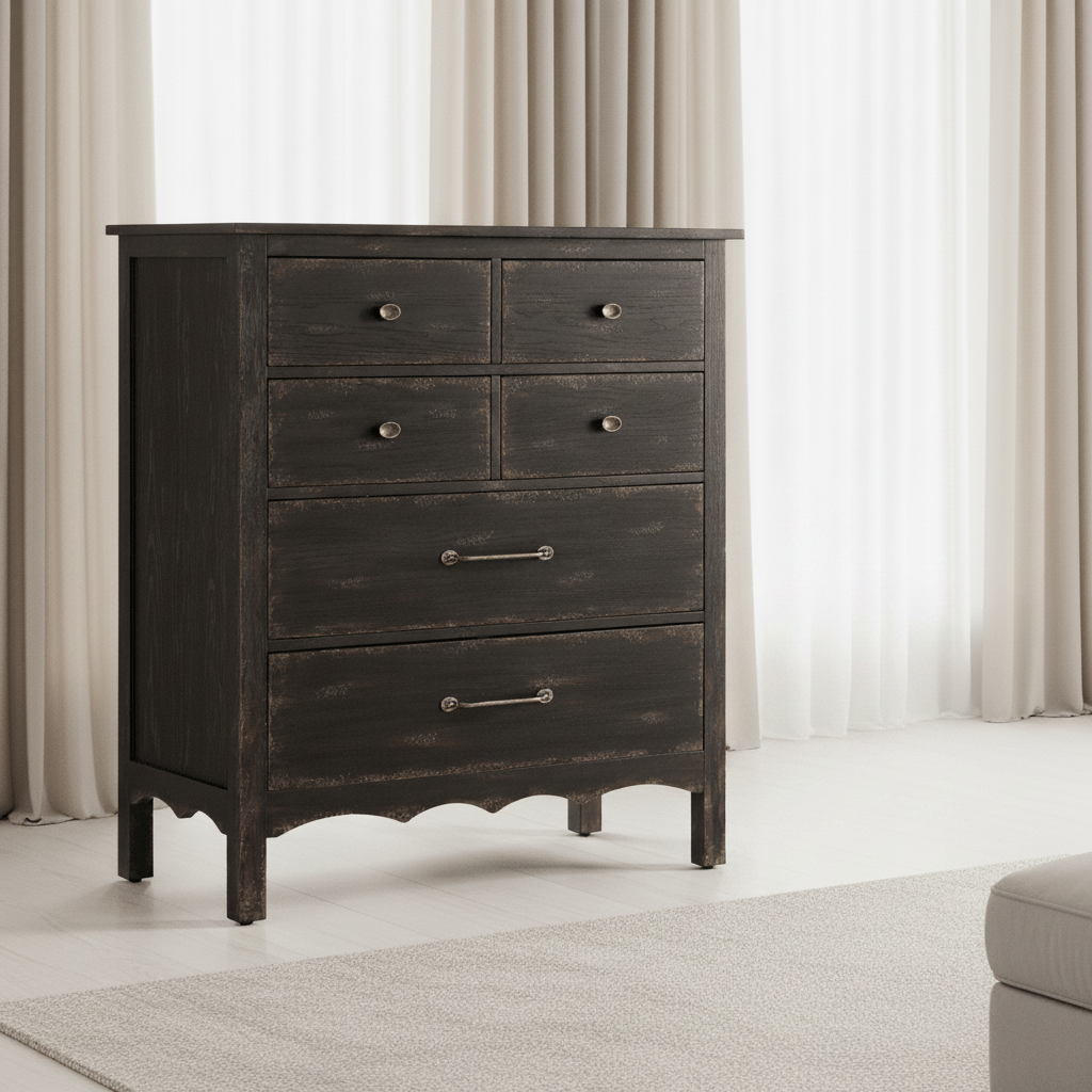 Americana Six-Drawer Chest Cabinets & Chests| Hooker