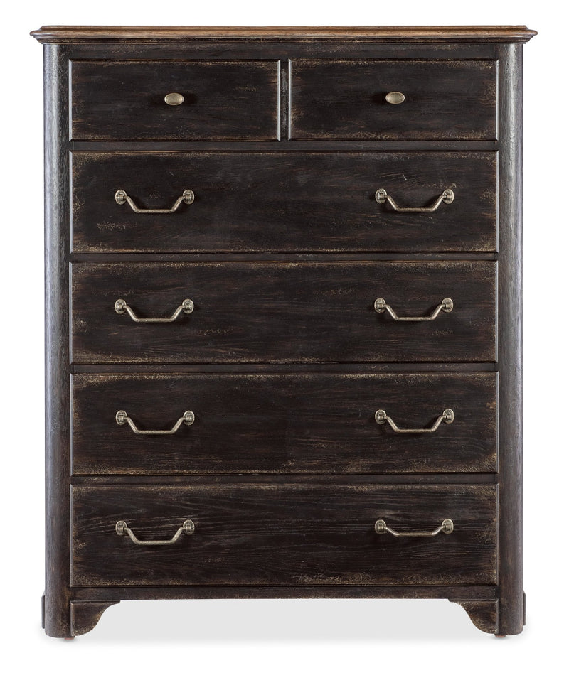Americana Six - Drawer Chest - Al Rugaib Furniture