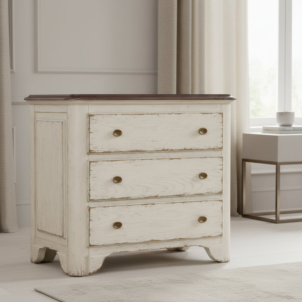 Americana Three-Drawer Nightstand Nightstands| Hooker