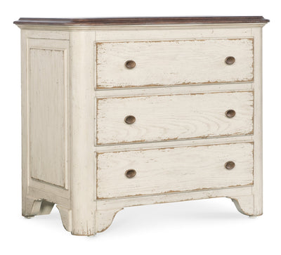 Americana Three - Drawer Nightstand - Al Rugaib Furniture