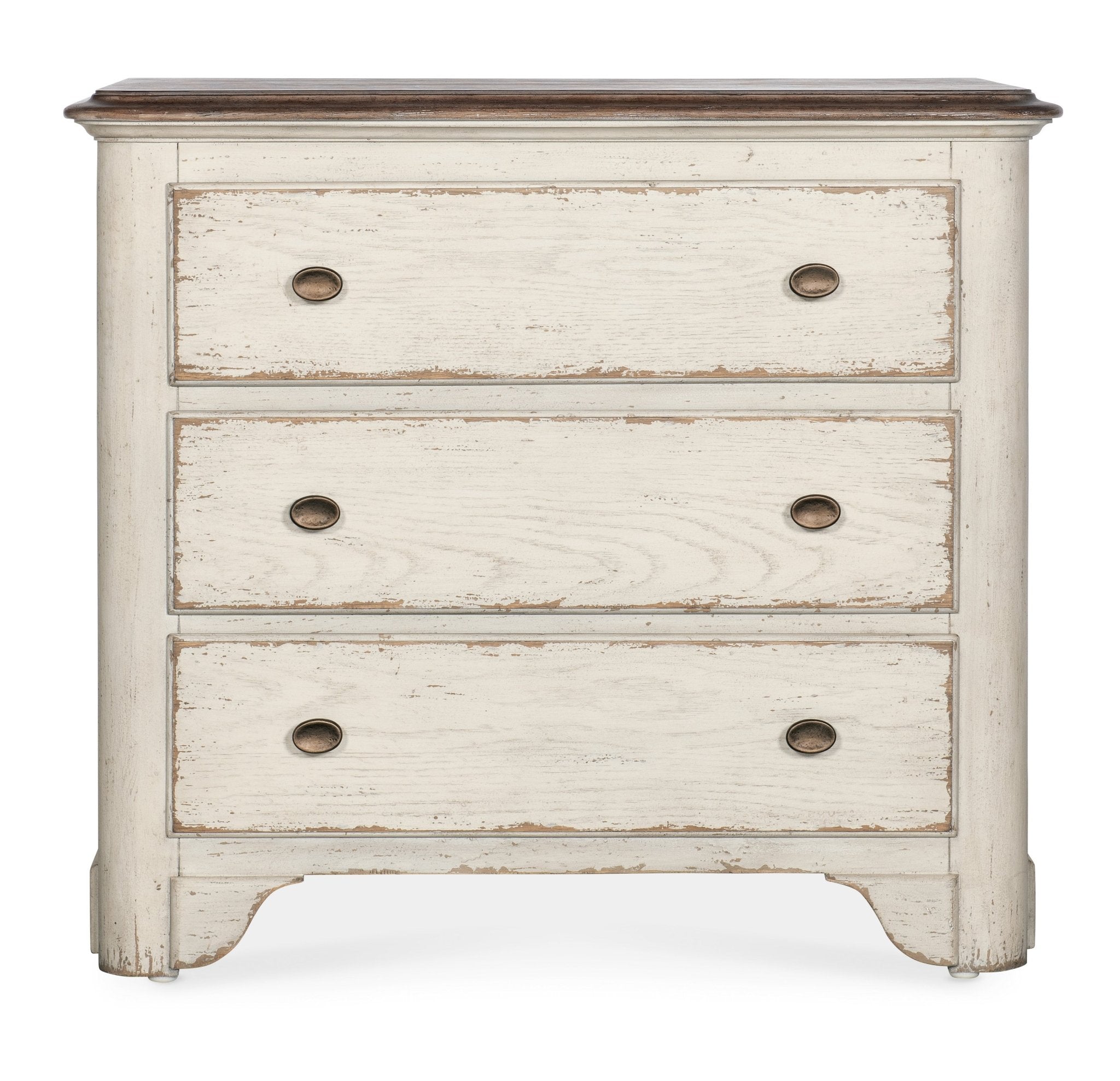 Americana Three-Drawer Nightstand Nightstands| Hooker