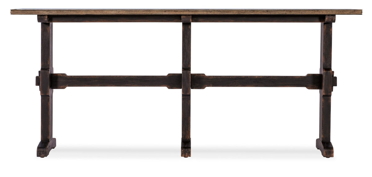 Americana Trestle Console Table Consoles & Sideboards| Hooker