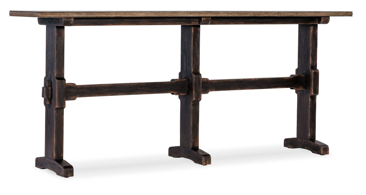 Americana Trestle Console Table Consoles & Sideboards| Hooker