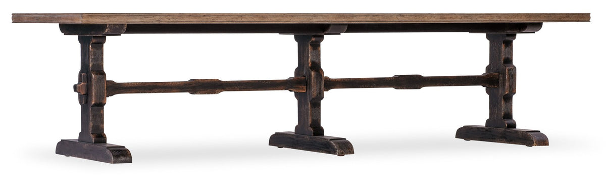 Americana Trestle Rectangle Cocktail Table Coffee Tables| Hooker