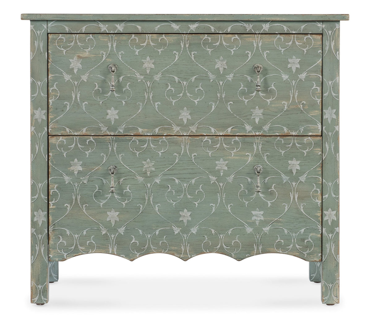 Americana Two-Drawer Accent Chest Cabinets & Chests| Hooker