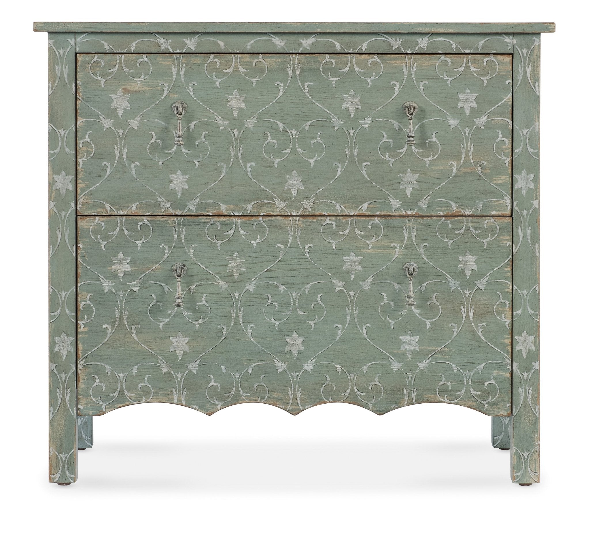 Americana Two-Drawer Accent Chest Cabinets & Chests| Hooker