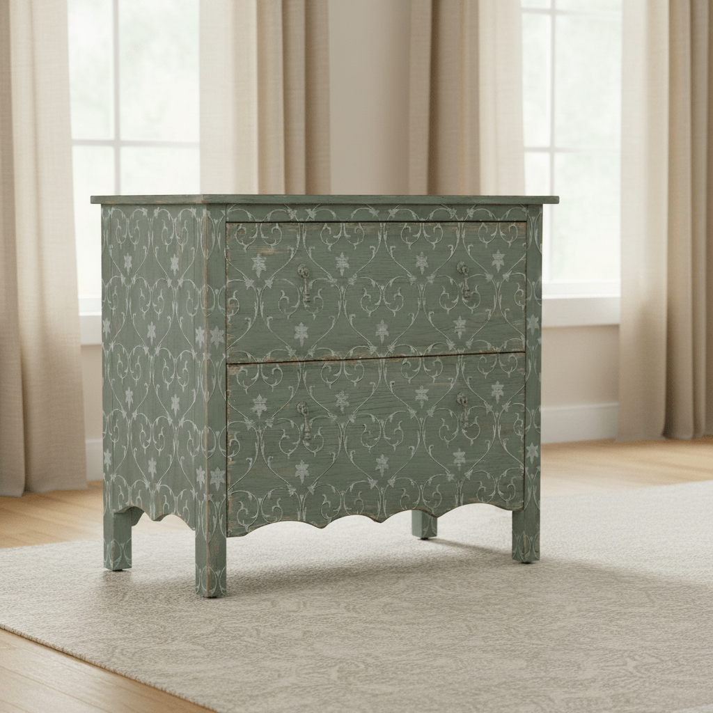 Americana Two-Drawer Accent Chest Cabinets & Chests| Hooker