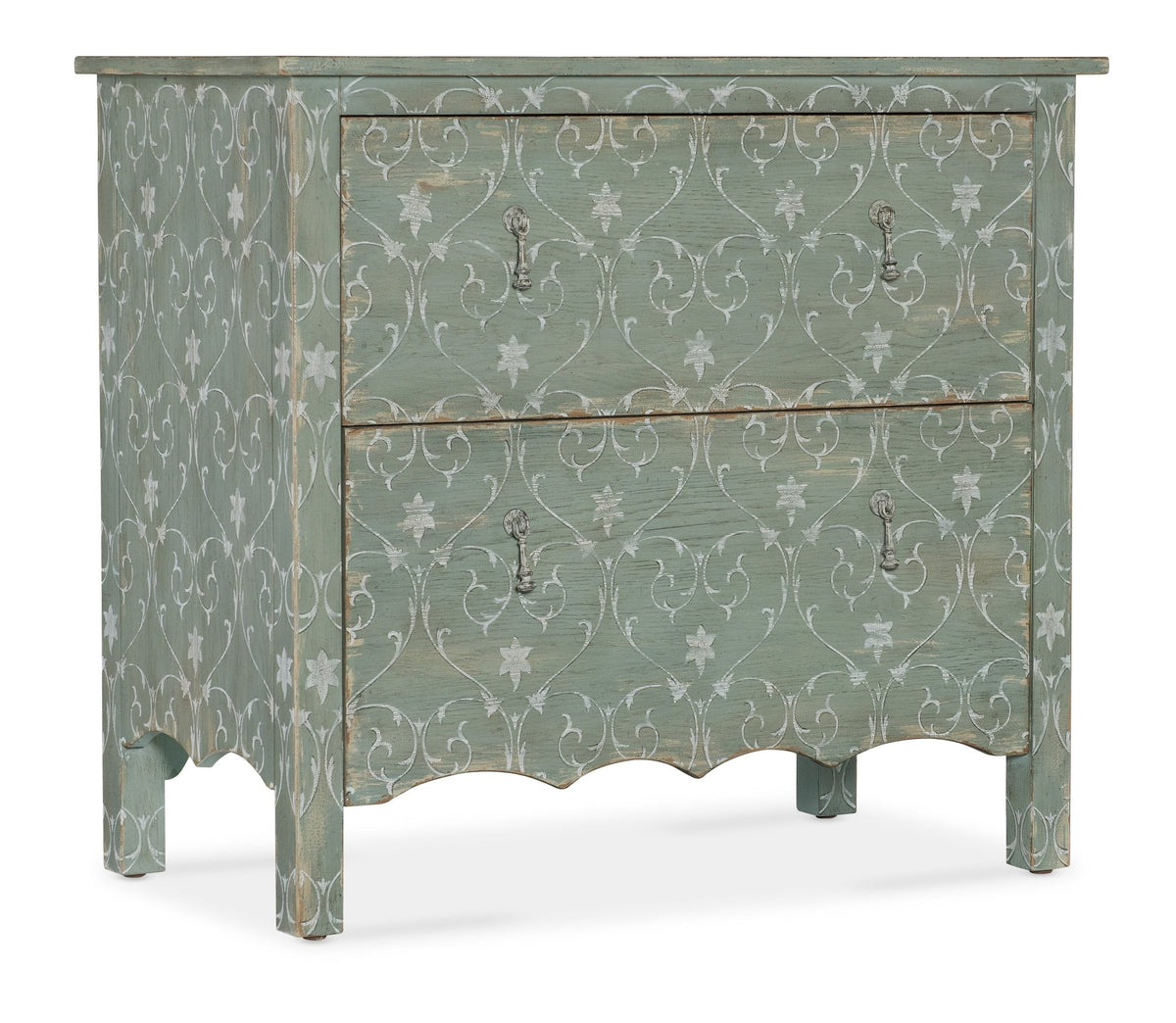 Americana Two-Drawer Accent Chest Cabinets & Chests| Hooker