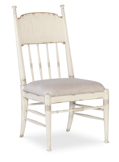Americana Upholstered Seat Side Chair - Al Rugaib Furniture