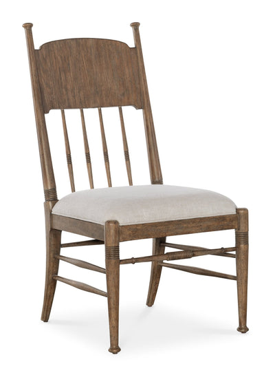 Americana Upholstered Seat Side Chair - Al Rugaib Furniture