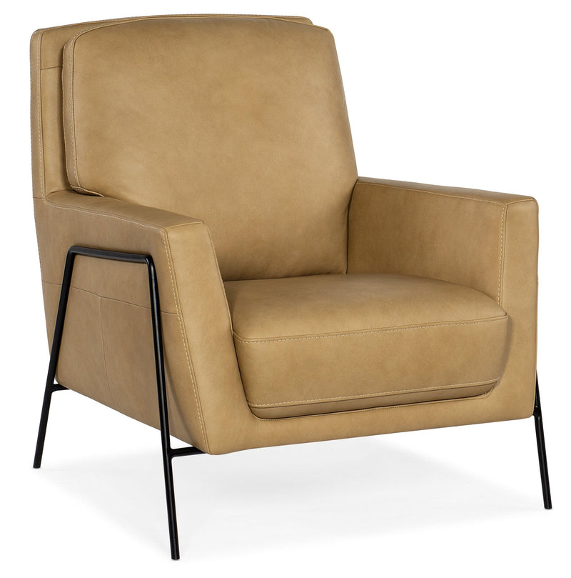 Amette Metal Frame Club Chair - Al Rugaib Furniture