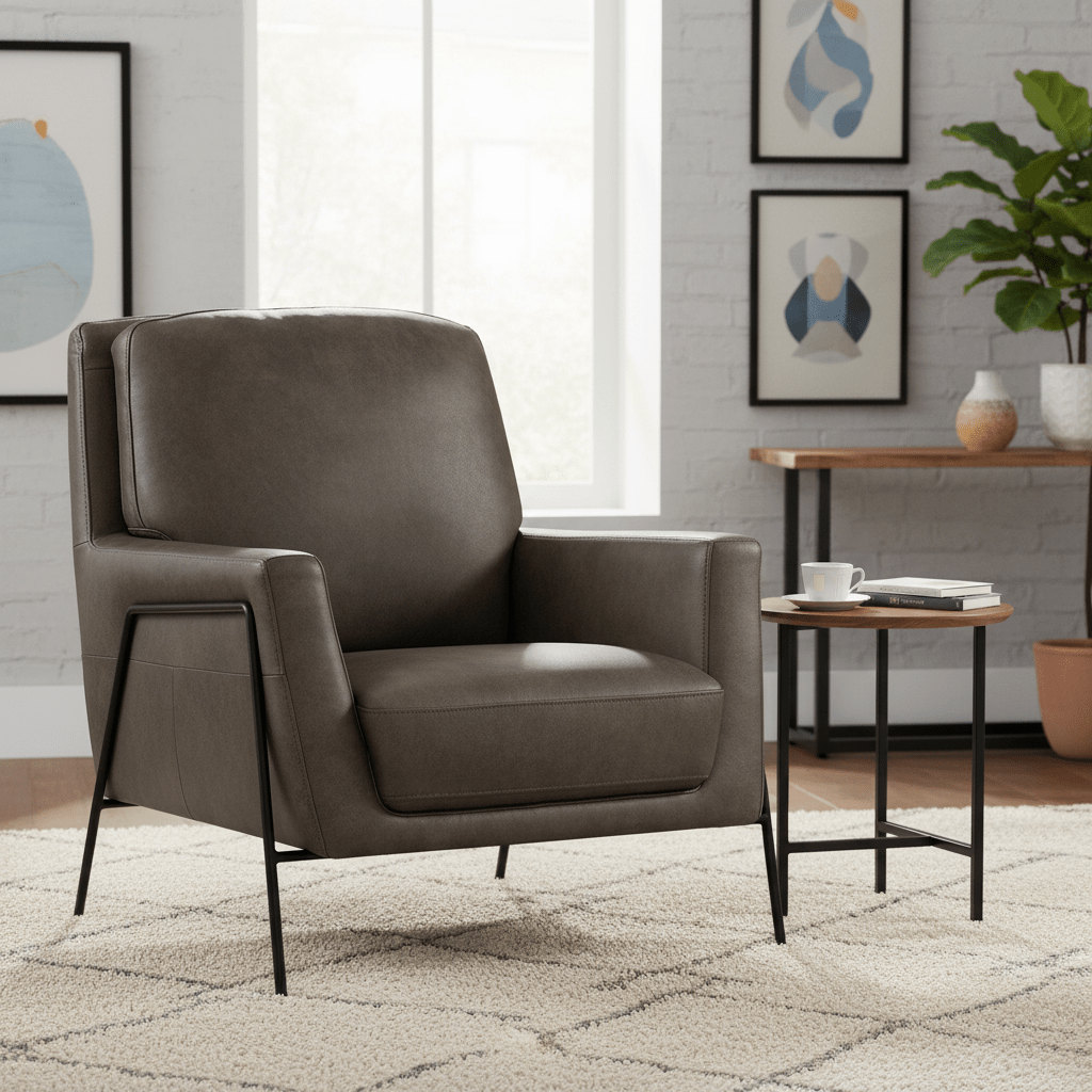 Amette Metal Frame Club Chair Chairs| Hooker
