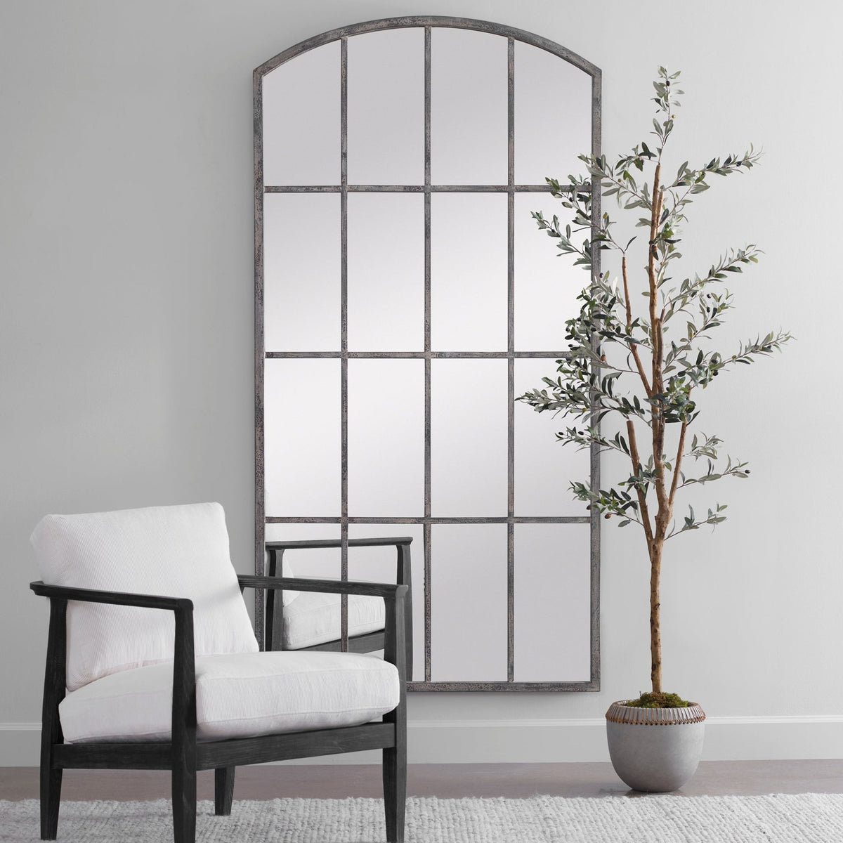 Amiel Ivory Mirror Mirrors| Uttermost