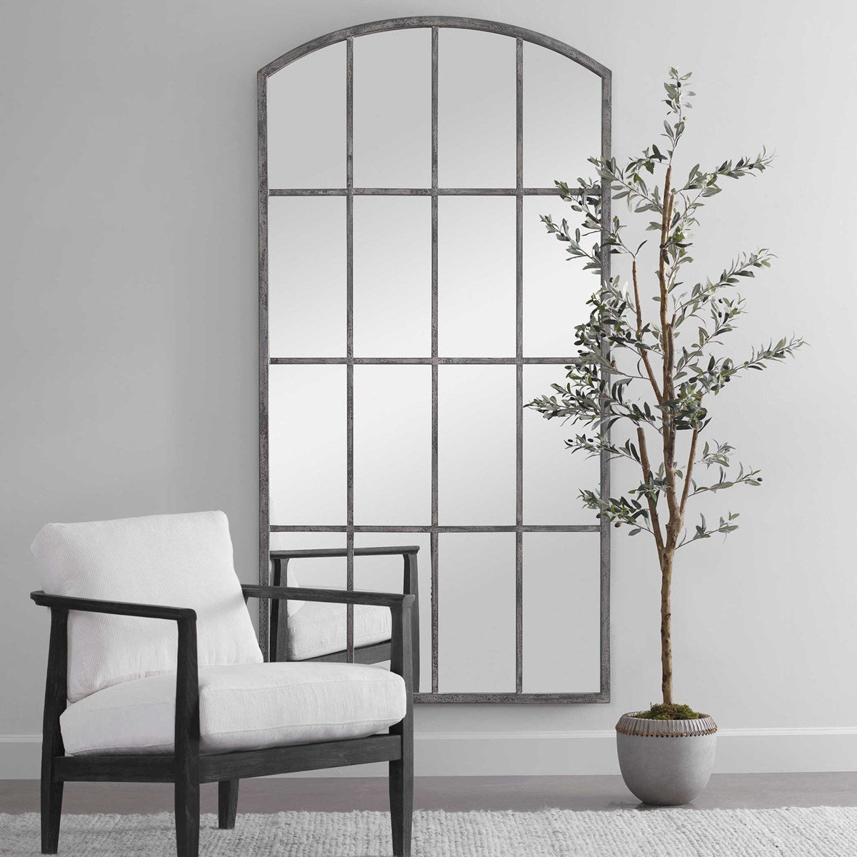 Amiel Ivory Mirror Mirrors| Uttermost