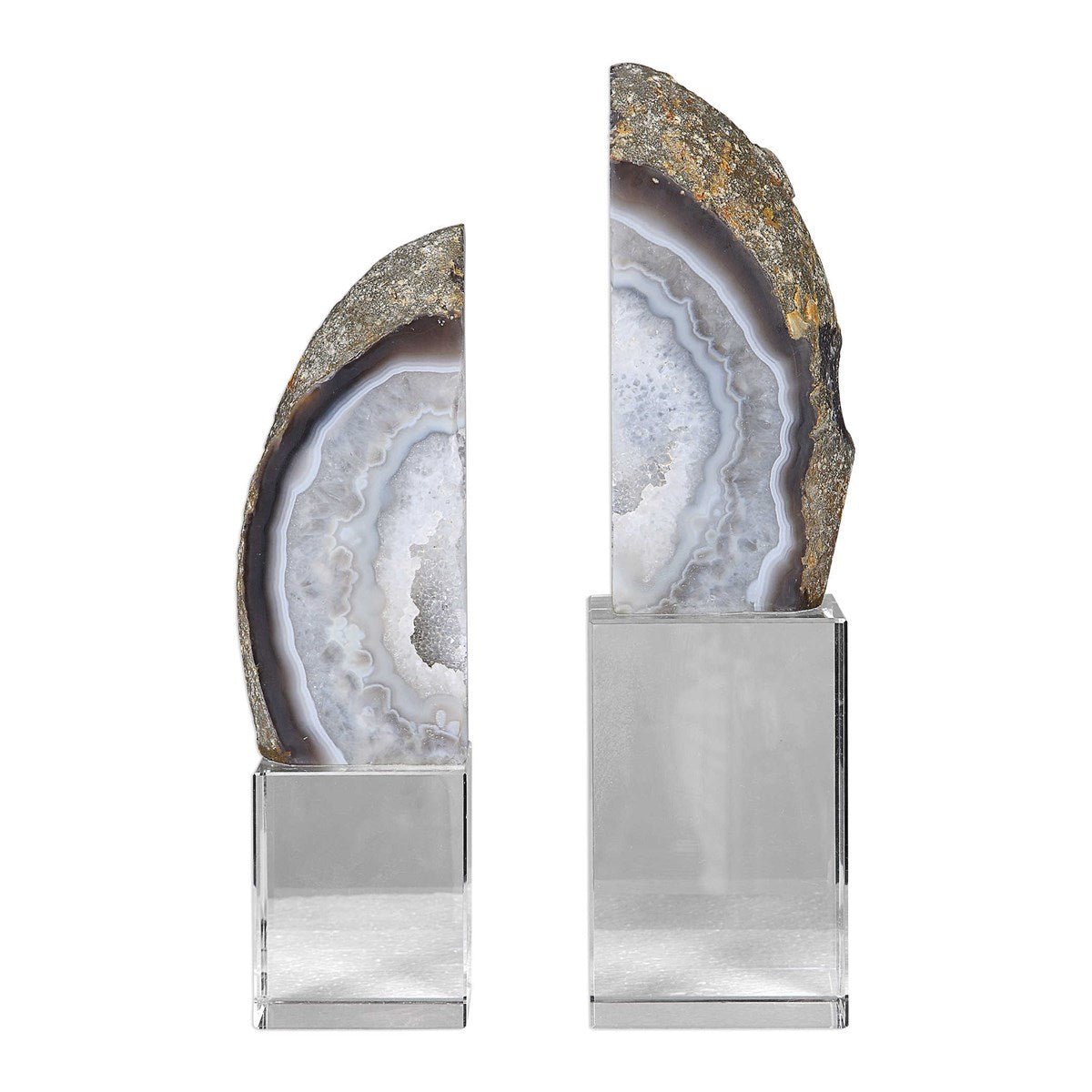 Amiya Bookends, S/2 Table Decors| Uttermost