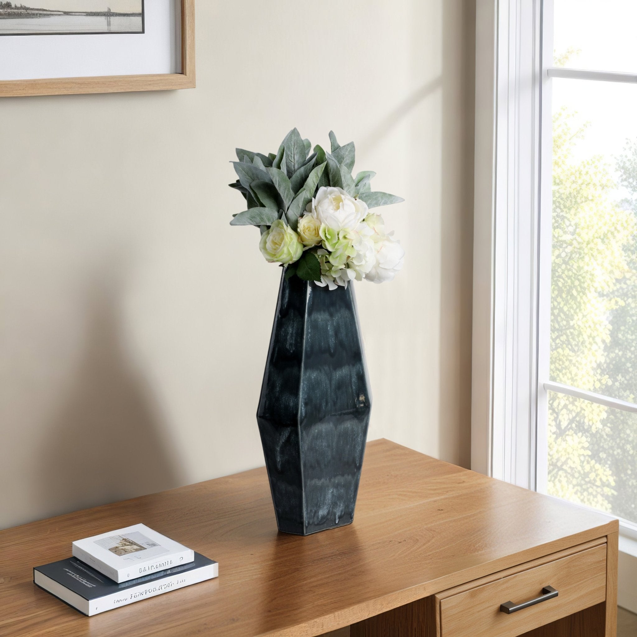 Amos Cer Vase Vases and Jars| Sagebrook Home