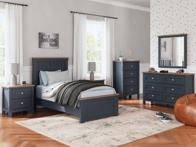 andocken Twin Panel Bed - Al Rugaib Furniture