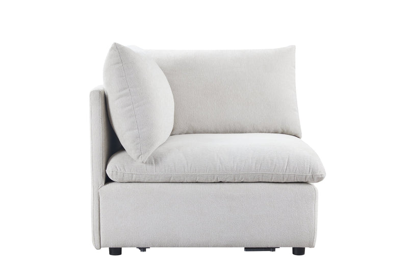 Anees Beige CORNER (104CM) - Al Rugaib Furniture