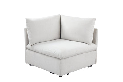 Anees Beige CORNER (104CM) - Al Rugaib Furniture