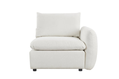 Anees Beige RAF 1 Seater (108CM) - Al Rugaib Furniture