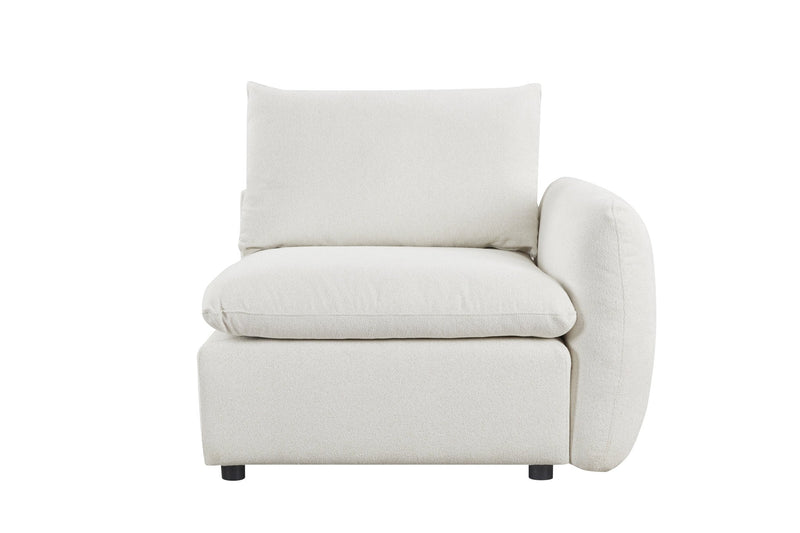 Anees Beige RAF 1 Seater (108CM) - Al Rugaib Furniture