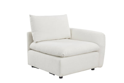 Anees Beige RAF 1 Seater (108CM) - Al Rugaib Furniture