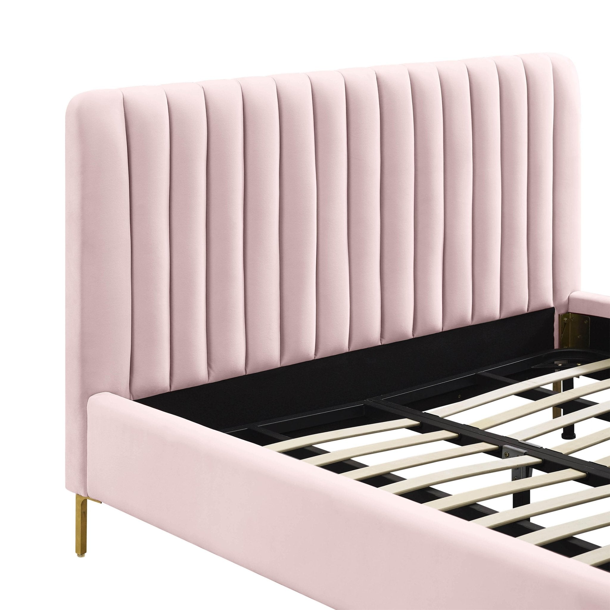 Angela Blush Bed in Full Beds| TOV