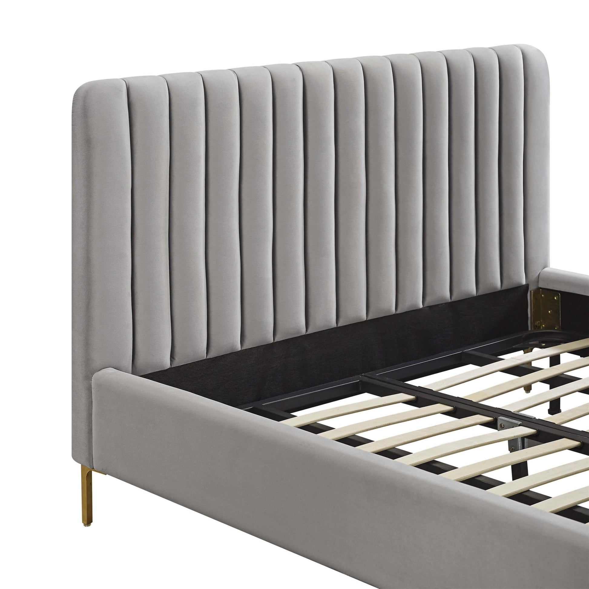 Angela Grey Bed in King Beds| TOV