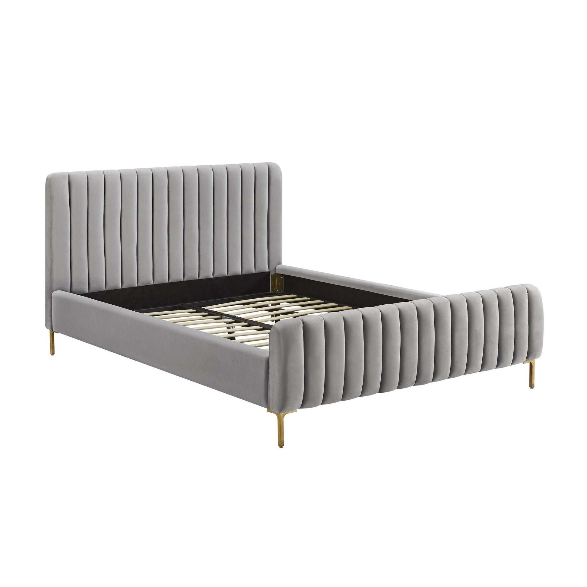 Angela Grey Bed in King Beds| TOV