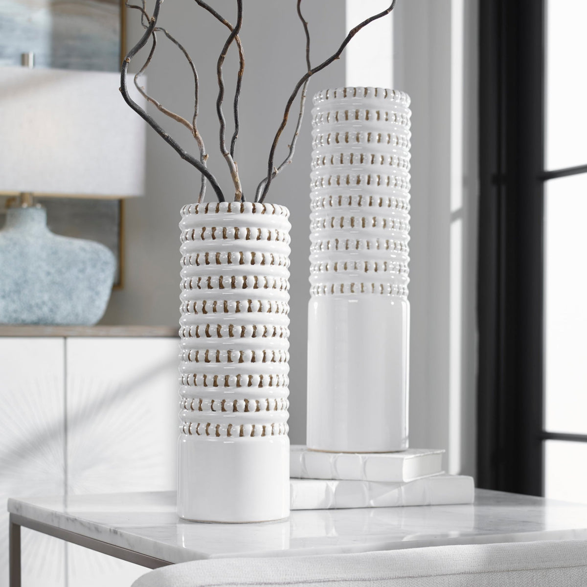 Angelou Vases, S/2 Vases and Jars| Uttermost