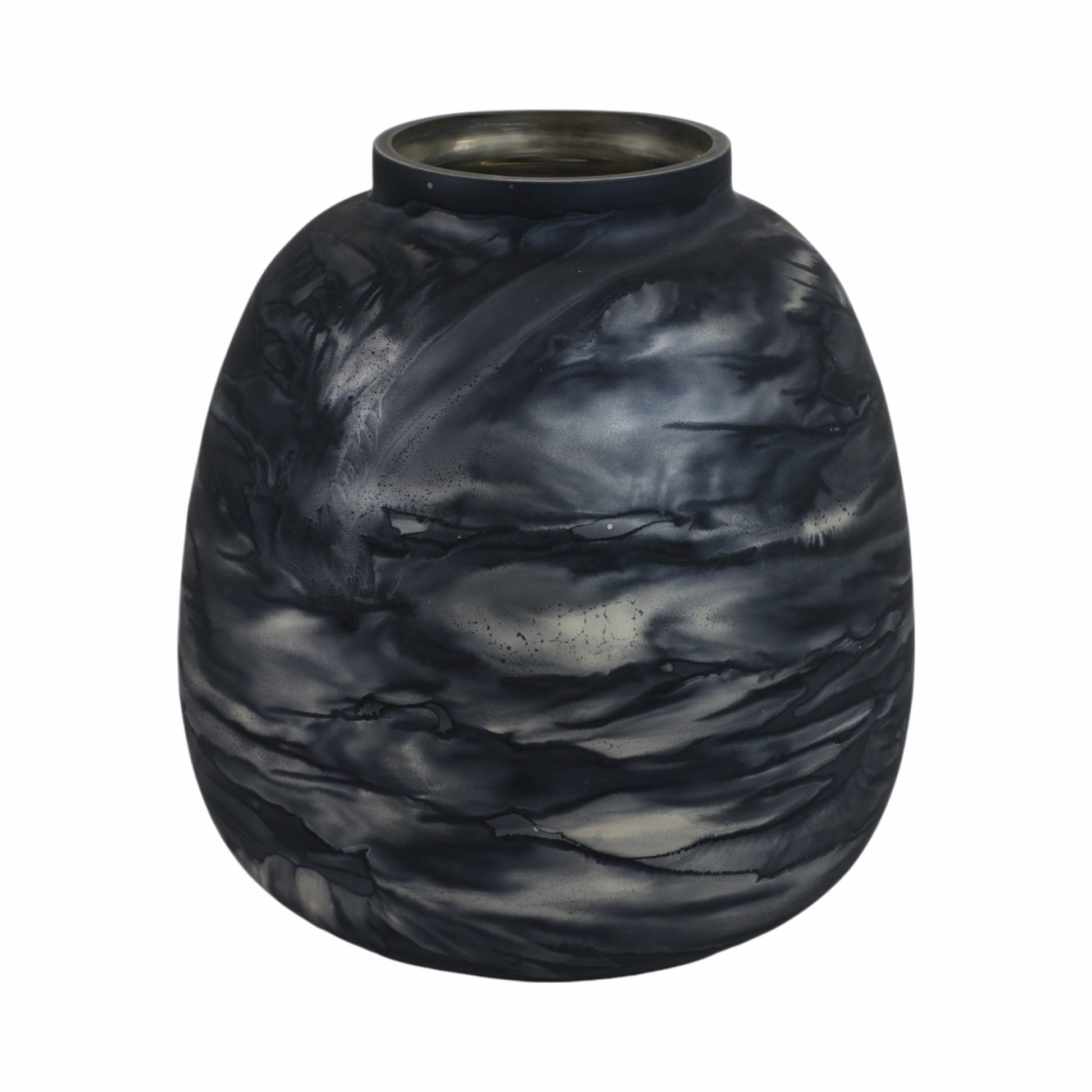 Annecy Blue Glass Vase Vases and Jars| Sagebrook Home